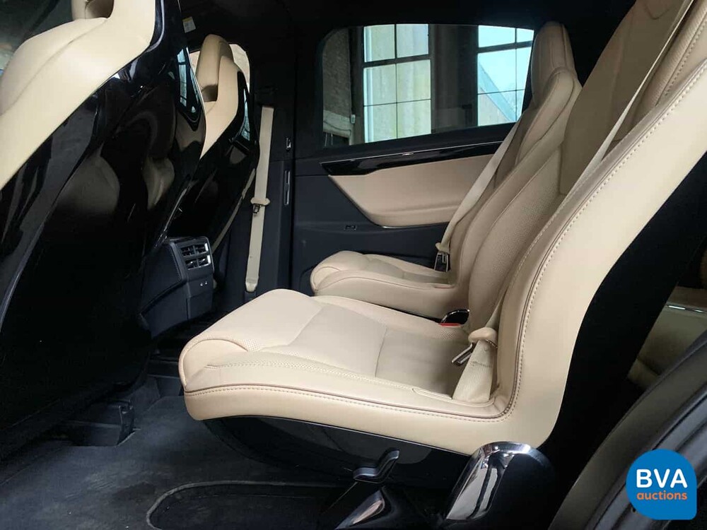 Tesla Model X 90D Base 6-Persoons -4% bijtelling- 428pk 2016 -Origineel NL-, KK-837-K