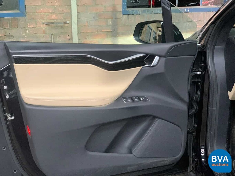 Tesla Model X 90D Base 6-Persoons -4% bijtelling- 428pk 2016 -Origineel NL-, KK-837-K