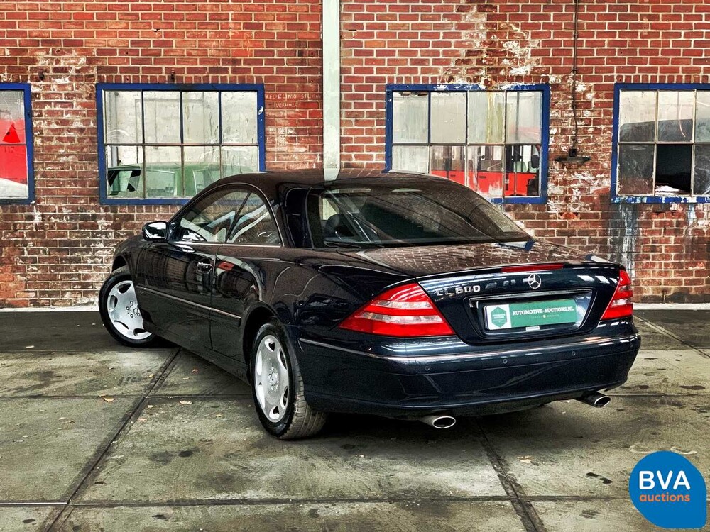 Mercedes-Benz CL600 V12 367pk -Org. NL- CL-Klasse 2000, 79-FN-ZX