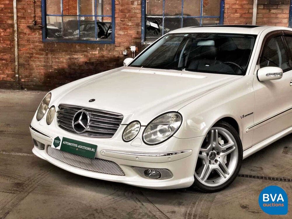 Mercedes-Benz E55 AMG 5.4 V8 476pk E-Klasse 2003 -YOUNGTIMER-