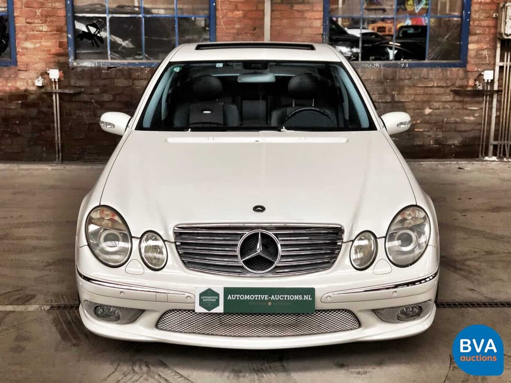 Mercedes-Benz E55 AMG 5.4 V8 476pk E-Klasse 2003 -YOUNGTIMER-