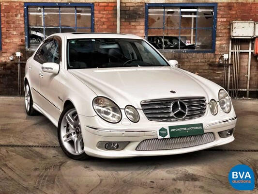 Mercedes-Benz E55 AMG 5.4 V8 476pk E-Klasse 2003 -YOUNGTIMER-