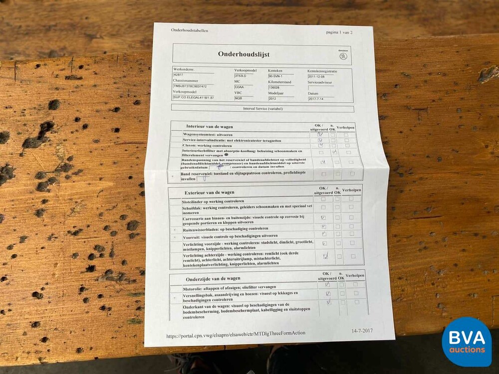 Skoda Superb Combi 1.8 TSI Elegance 18" LMV 2011, 20-SVN-1