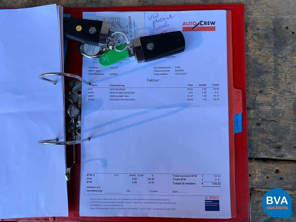 Volkswagen Passat Variant 2.0 FSI Highline 150pk 2006 -Origineel NL-, 79-SL-ZP