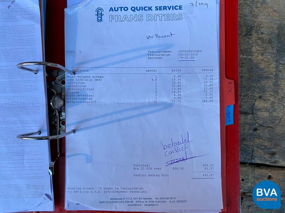 Volkswagen Passat Variant 2.0 FSI Highline 150pk 2006 -Origineel NL-, 79-SL-ZP