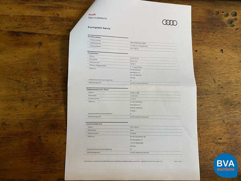 Audi S3 Sportback 2.0 TFSI Quattro 310pk A3 2017, K-613-BP