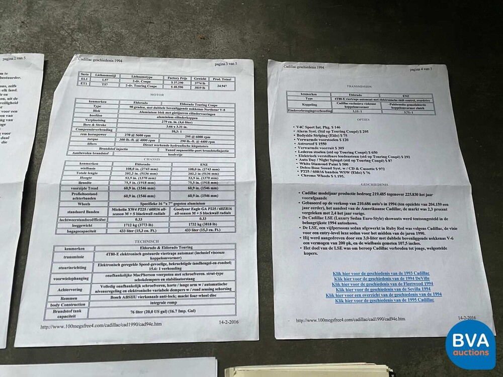 Cadillac Eldorado Touring Coupe 4.6 V8 32V, ZH-LJ-05