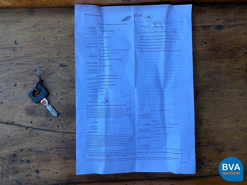 Mercedes-Benz 280SE S-Klasse 1980, 72-ZDV-2