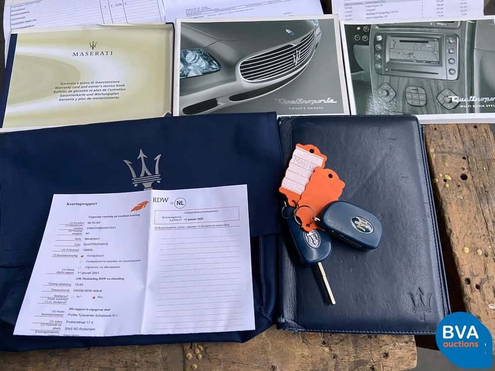 Maserati Quattroporte 4.2 V8 DuoSelect 401pk 2004, 88-TK-SR