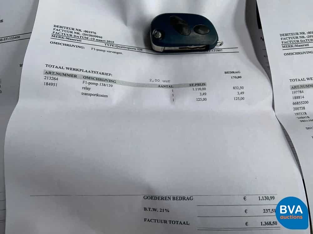 Maserati Quattroporte 4.2 V8 DuoSelect 401pk 2004, 88-TK-SR