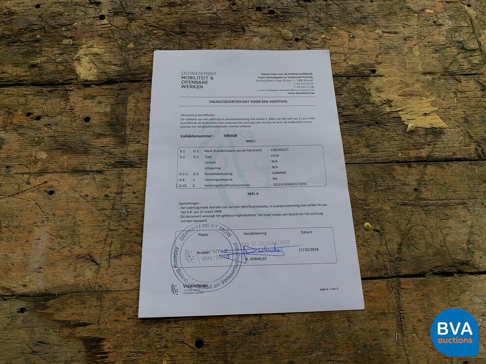 Chevrolet Camaro Coupé NASCAR PACE-CAR 2.0T 279pk HANDGESCHAKELD 2016