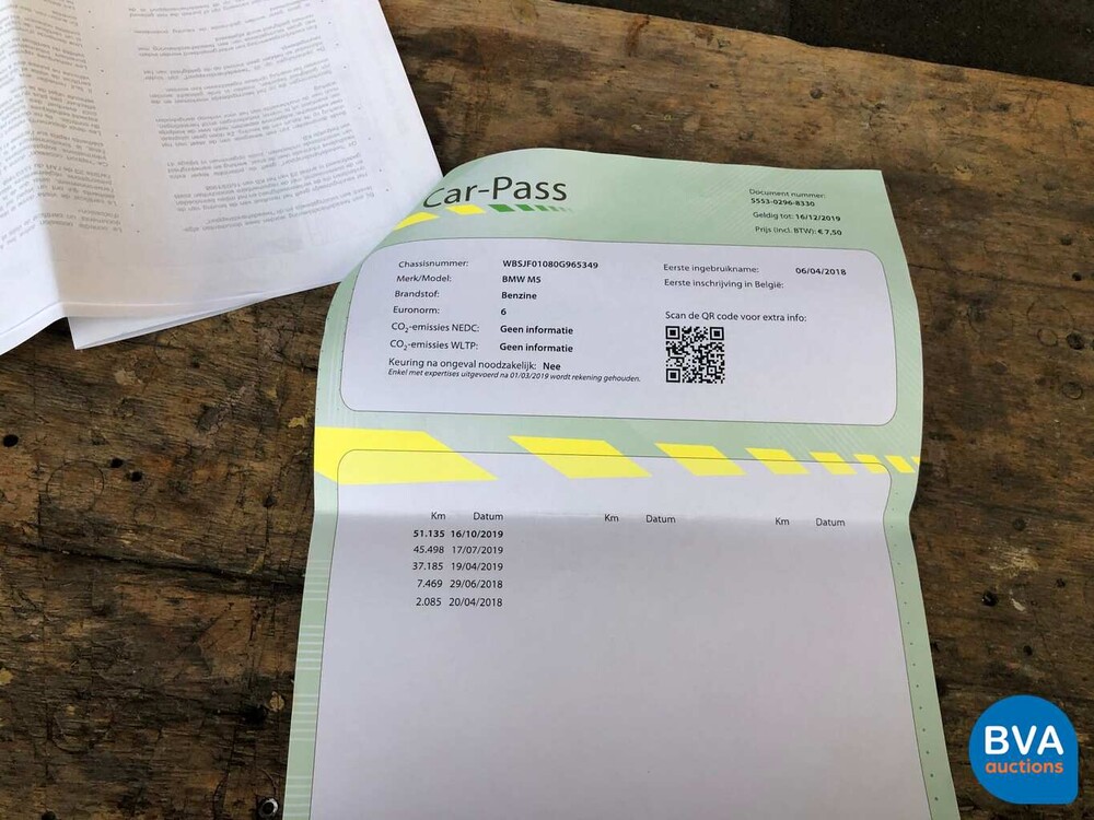 BMW M5 4.4 V8 BiTurbo F90 600pk 5-Serie NW-Model 2018