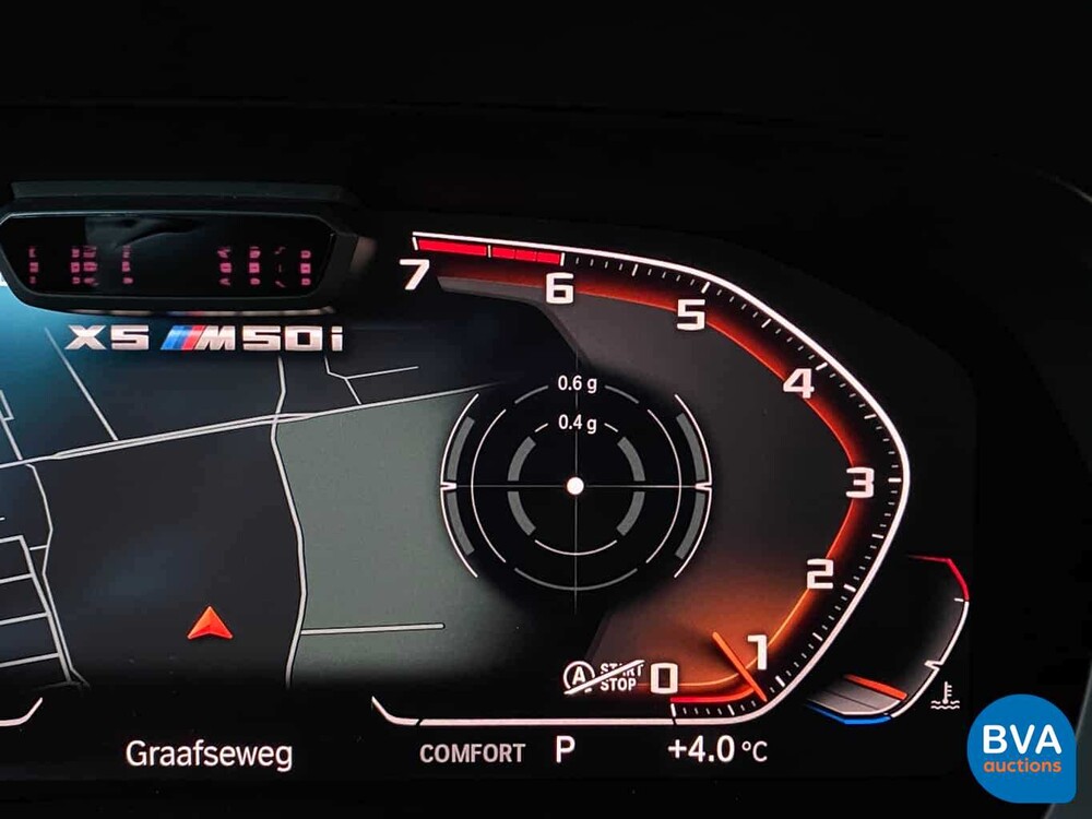 BMW X5 M50i xDrive M-Sport 4.4 V8 530pk 2020 Shadow-Line -GARANTIE-