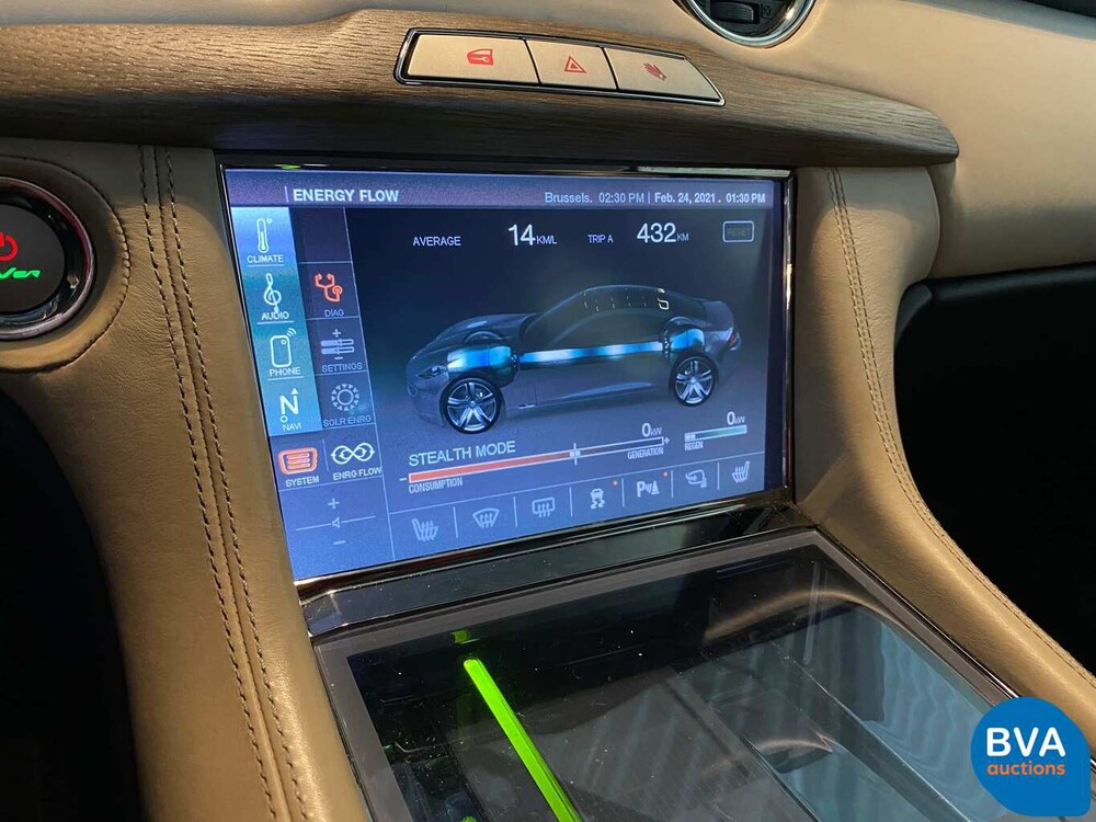 Fisker Karma EcoChic 408pk 2013, -Origineel NL-, 73-ZVL-6