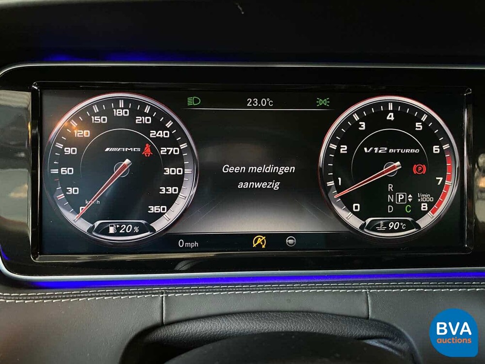 Mercedes-Benz S65 AMG V12 Cabriolet Carbonpakket 630pk S-Klasse 2016 (MY-2017)