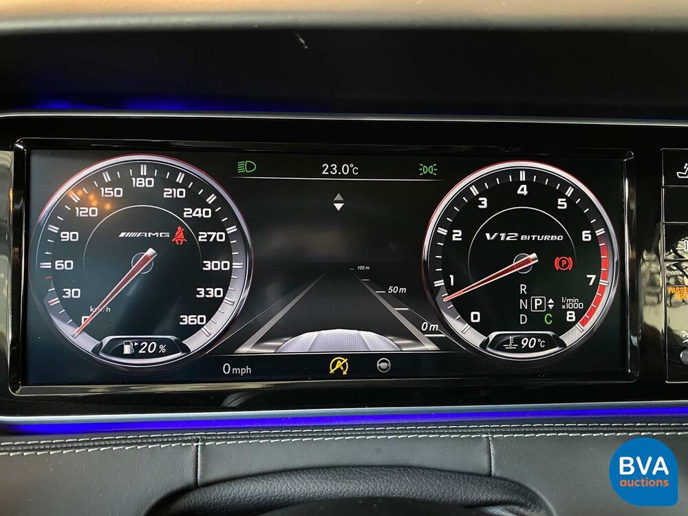 Mercedes-Benz S65 AMG V12 Cabriolet Carbonpakket 630pk S-Klasse 2016 (MY-2017)