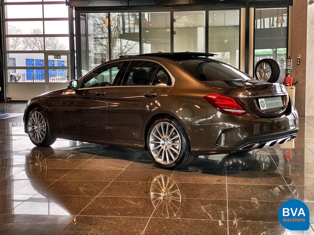 Mercedes-Benz C200 AMG 184pk C-Klasse 2015 -Org. NL-, GX-100-L