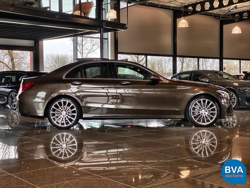Mercedes-Benz C200 AMG 184pk C-Klasse 2015 -Org. NL-, GX-100-L