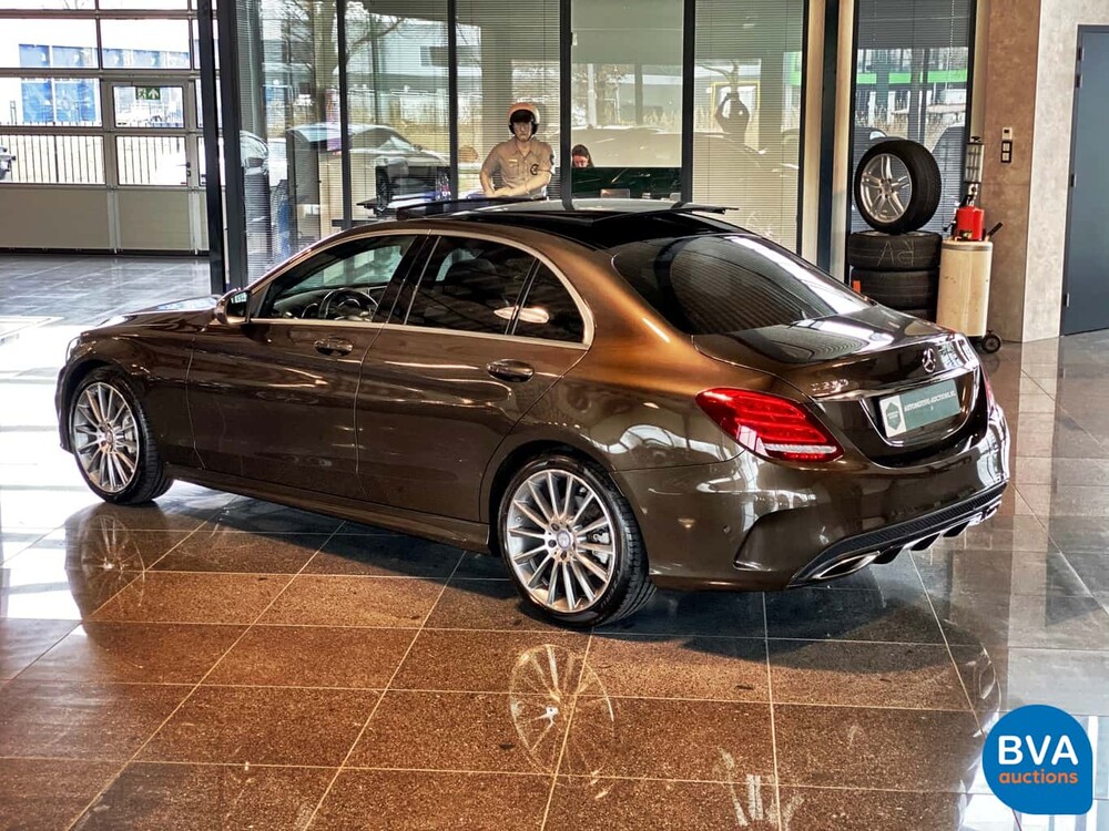 Mercedes-Benz C200 AMG 184pk C-Klasse 2015 -Org. NL-, GX-100-L