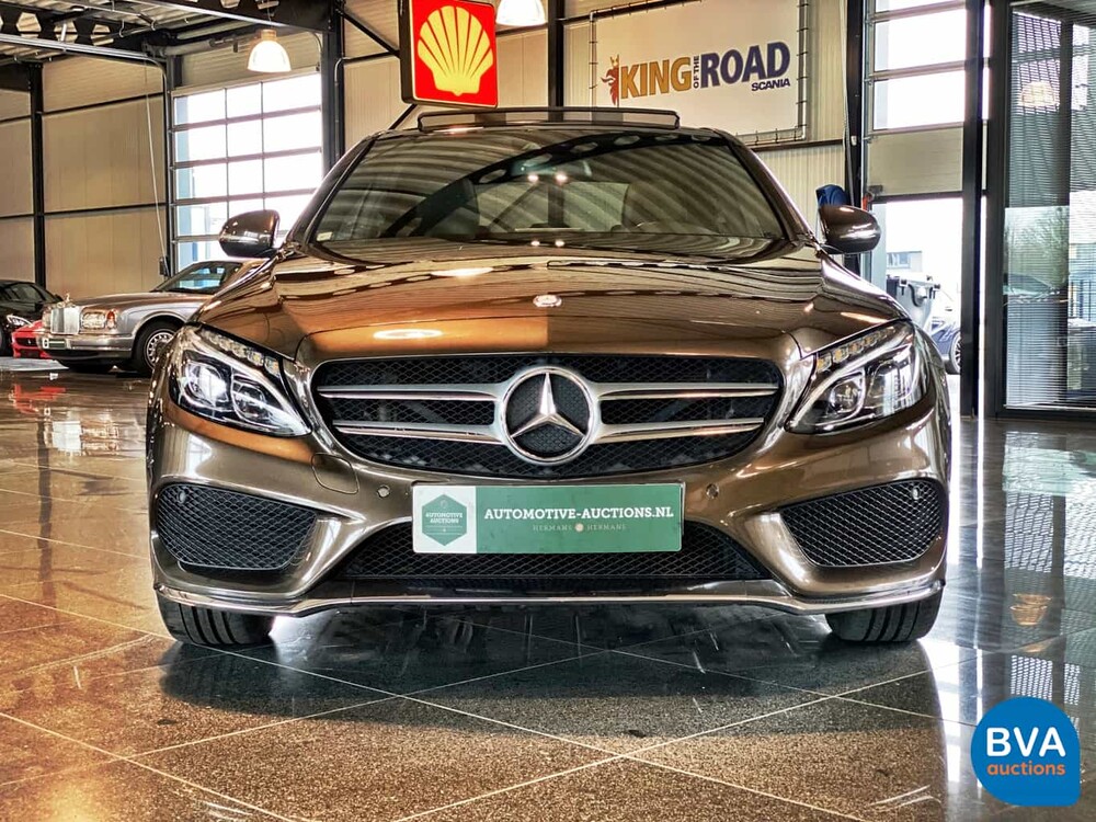Mercedes-Benz C200 AMG 184pk C-Klasse 2015 -Org. NL-, GX-100-L