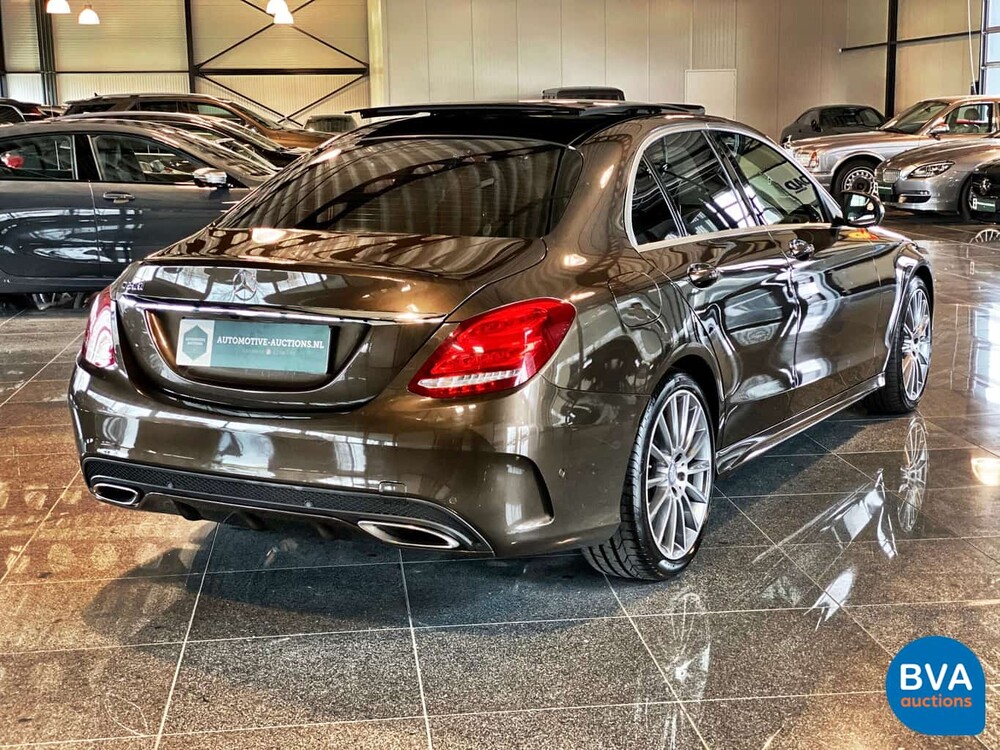 Mercedes-Benz C200 AMG 184pk C-Klasse 2015 -Org. NL-, GX-100-L