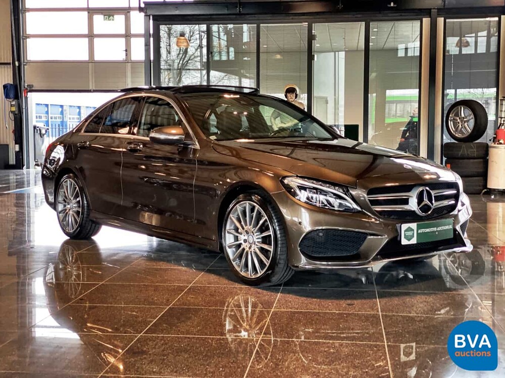 Mercedes-Benz C200 AMG 184pk C-Klasse 2015 -Org. NL-, GX-100-L