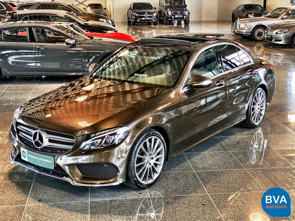 Mercedes-Benz C200 AMG 184pk C-Klasse 2015 -Org. NL-, GX-100-L