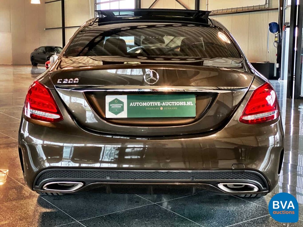 Mercedes-Benz C200 AMG 184pk C-Klasse 2015 -Org. NL-, GX-100-L