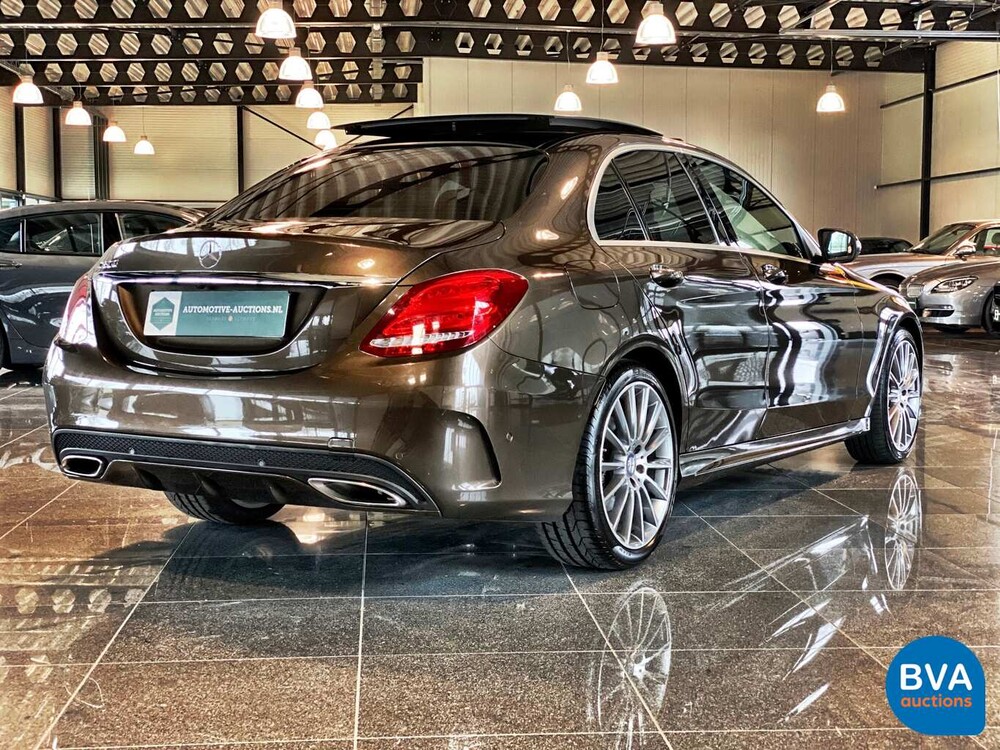 Mercedes-Benz C200 AMG 184pk C-Klasse 2015 -Org. NL-, GX-100-L