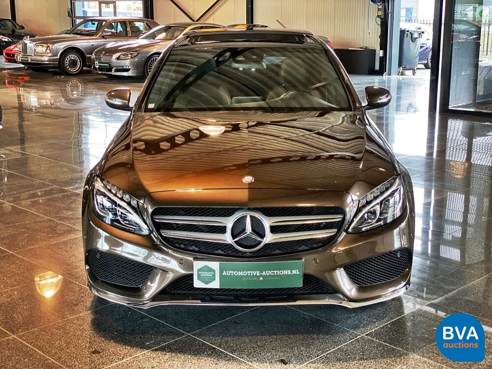 Mercedes-Benz C200 AMG 184pk C-Klasse 2015 -Org. NL-, GX-100-L