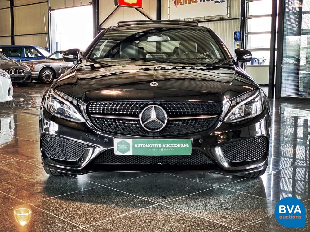 Mercedes-Benz C200 Coupé AMG NIGHT-EDITION Premium Plus C-Klasse 184pk 2018, XF-600-K