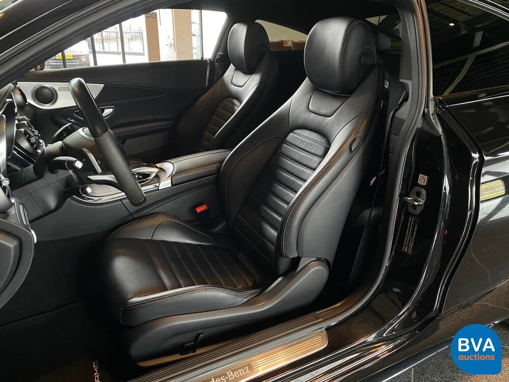 Mercedes-Benz C200 Coupé AMG NIGHT-EDITION Premium Plus C-Klasse 184pk 2018, XF-600-K
