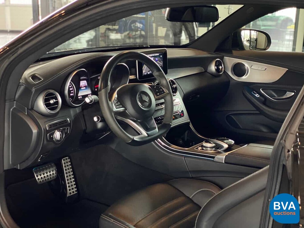Mercedes-Benz C200 Coupé AMG NIGHT-EDITION Premium Plus C-Klasse 184pk 2018, XF-600-K