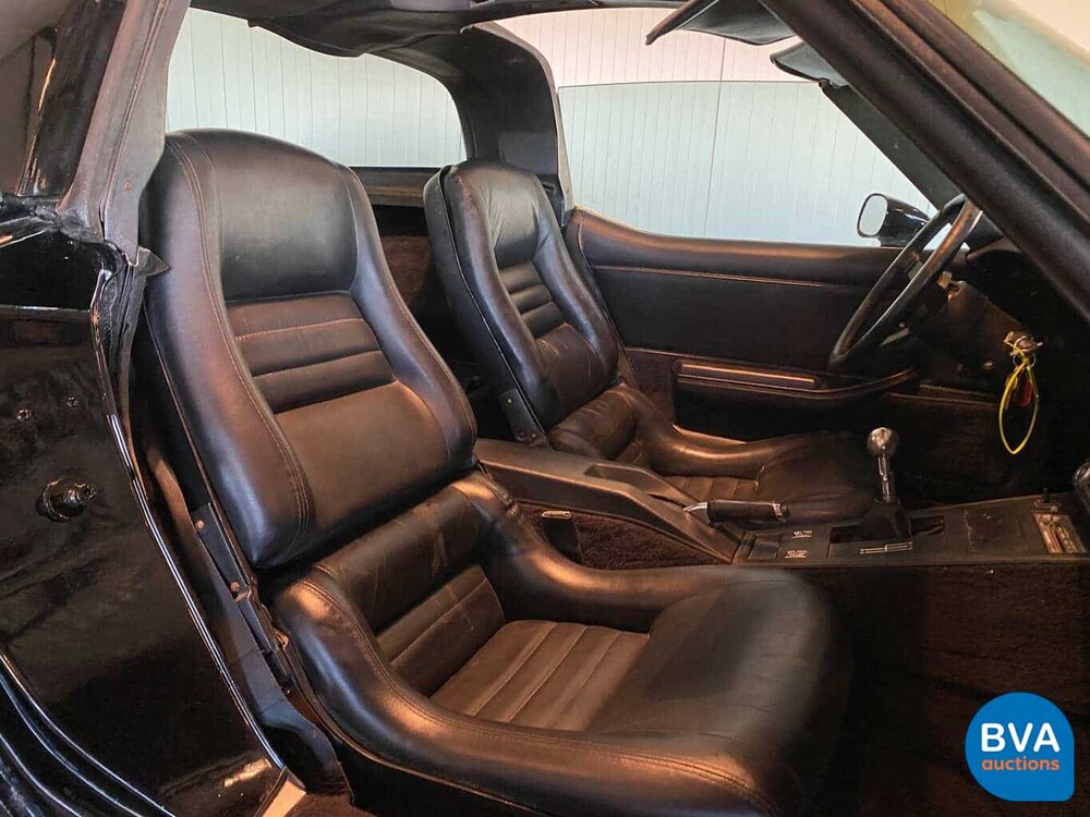 Chevrolet Corvette C3 Targa Stingray met Sportonderstel 230pk 1980, J-800-RH