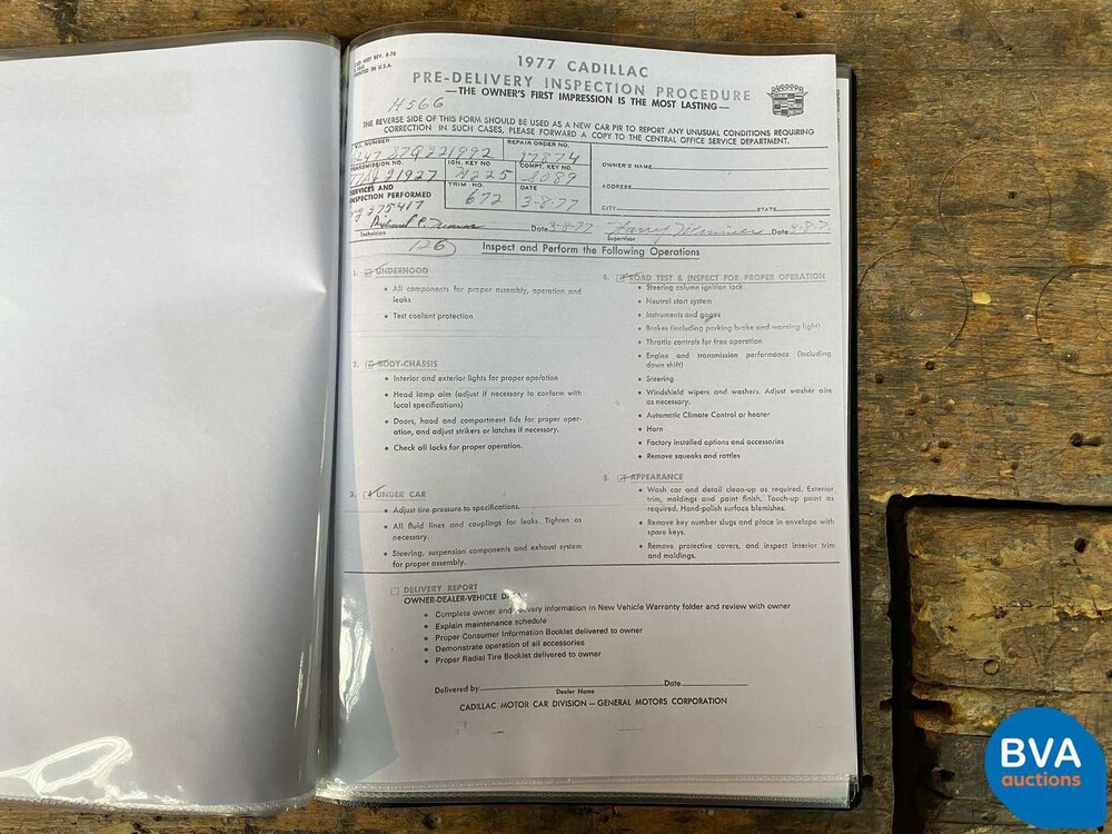 Cadillac Eldorado Coupé 6.9 V8 1977, 63-YD-33.