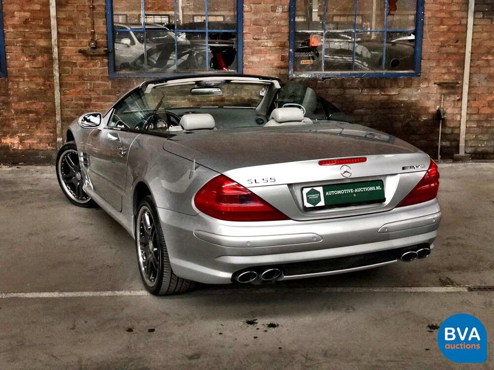 Mercedes-Benz SL55 AMG Kompressor 507 PS SL-Klasse 2003, K-852-VL.