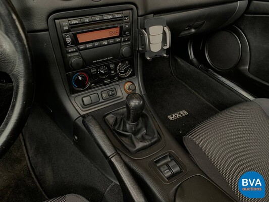 Mazda MX-5 Cabriolet 1.6i Exclusive 110pk 2003 -Org. NL-, 17-LL-GK