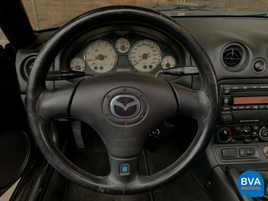 Mazda MX-5 Cabriolet 1.6i Exclusive 110pk 2003 -Org. NL-, 17-LL-GK