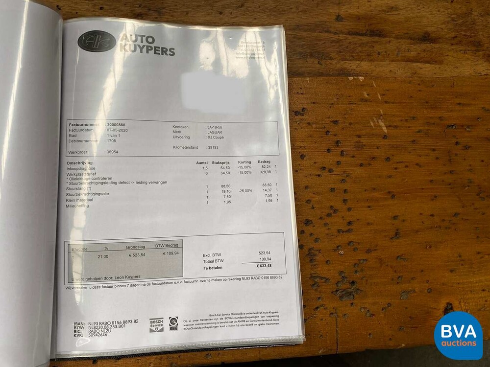 Jaguar XJS 5.3 V12 Coupé 295 PS 1983, K-376-SV.