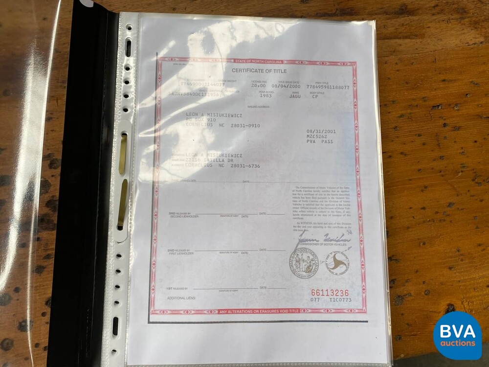 Jaguar XJS 5.3 V12 Coupé 295 PS 1983, K-376-SV.