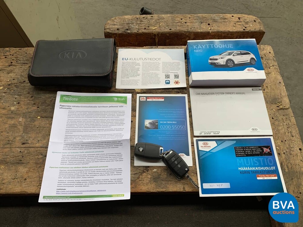 Kia Niro 1.6 GDi Hybrid First Edition 105hp 2016, K-111-SJ.