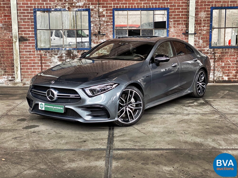 Mercedes-Benz CLS53 AMG 4Matic + 435hp CLS-class 2019 -Original NL-, XZ-466-J.