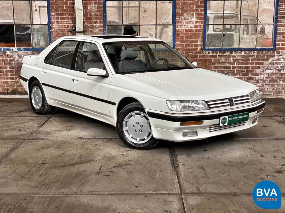 Peugeot 605 SR 3.0 V6 1992, 7-ZPP-79.