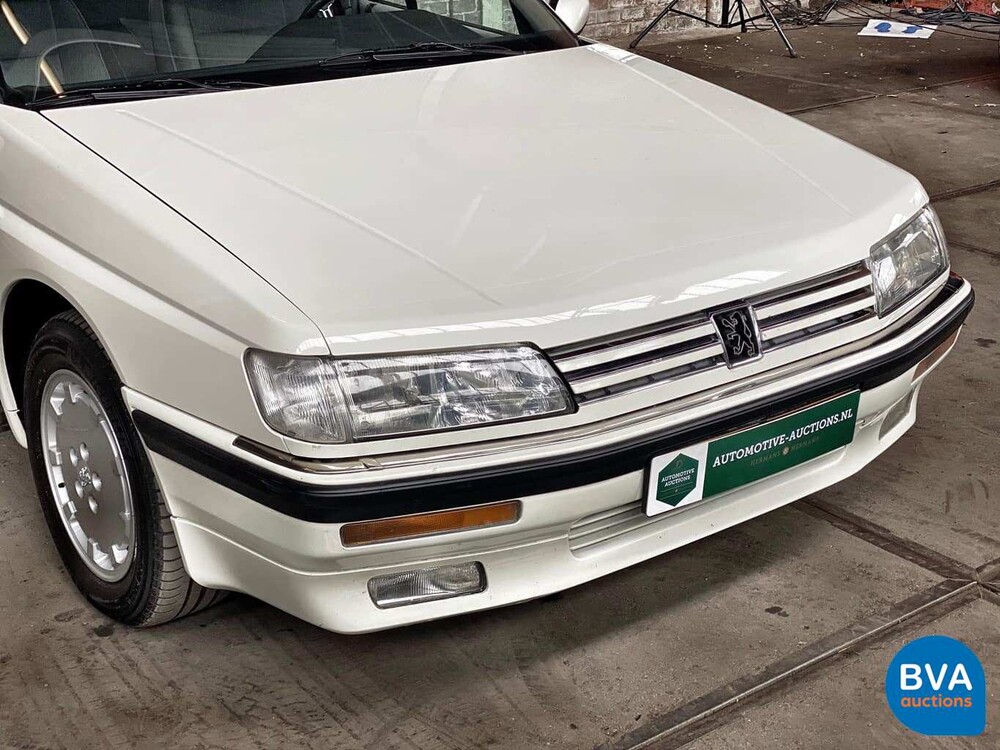 Peugeot 605 SR 3.0 V6 1992, 7-ZPP-79.