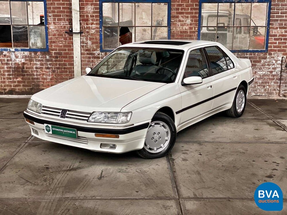 Peugeot 605 SR 3.0 V6 1992, 7-ZPP-79.