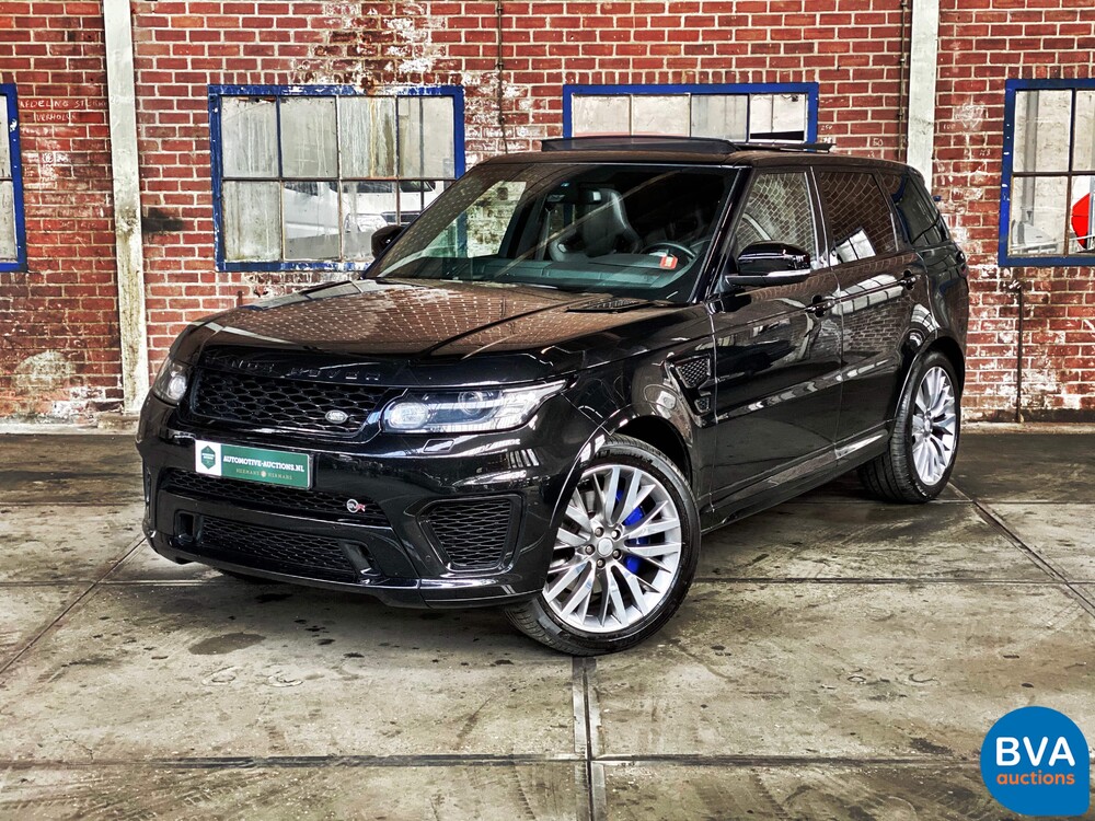 Land Rover Range Rover Sport SVR 5.0 V8 Supercharged 550hp -Original NL- 2016, NV-129-R.