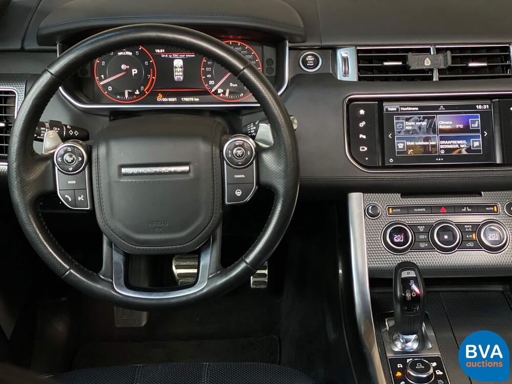 Land Rover Range Rover Sport SVR 5.0 V8 Supercharged 550hp -Original NL- 2016, NV-129-R.