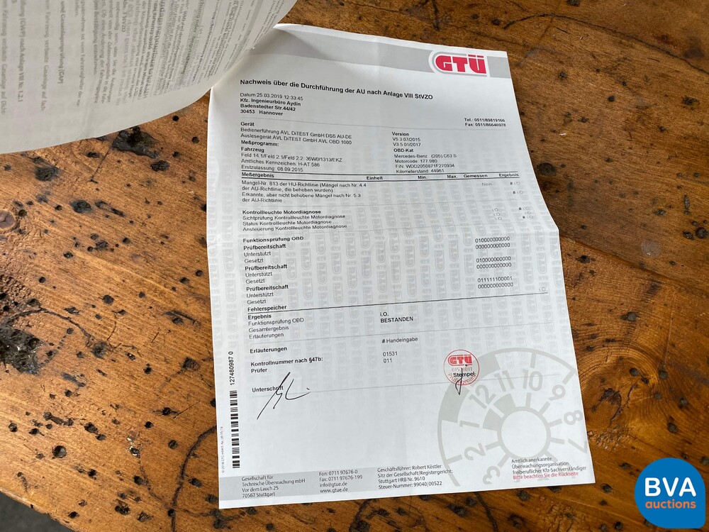 Mercedes-Benz C63s AMG 510 PS C-Klasse 2015, G-037-PX.