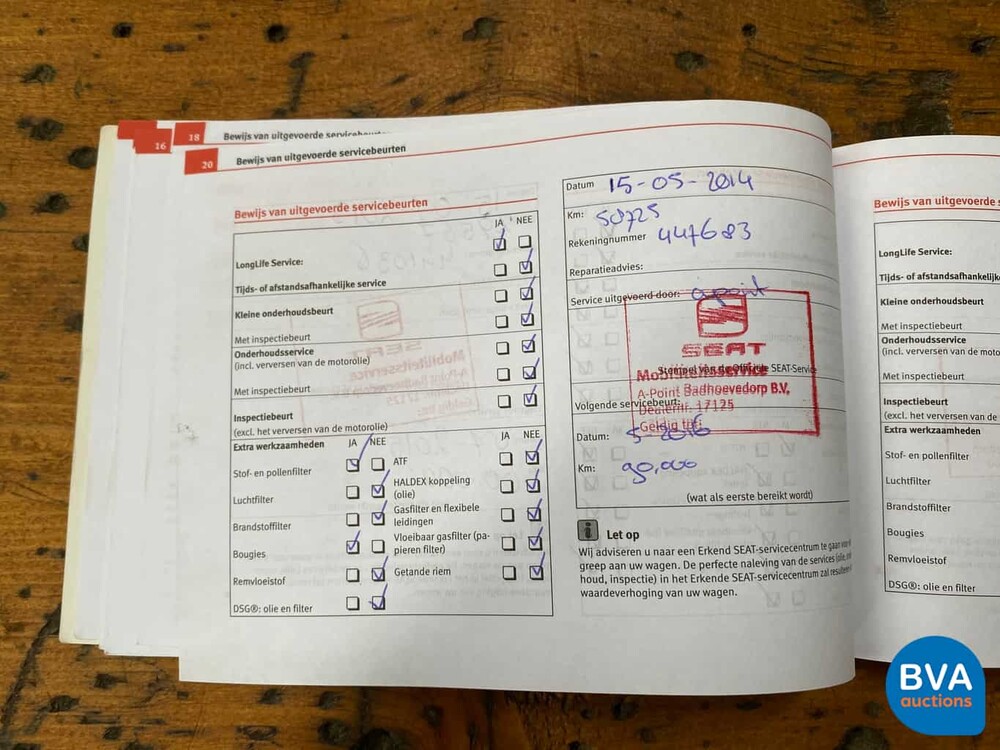 Sitz Ibiza 1.2 TSI FR 105 PS 2012 - Original NL - 89-XJV-8.