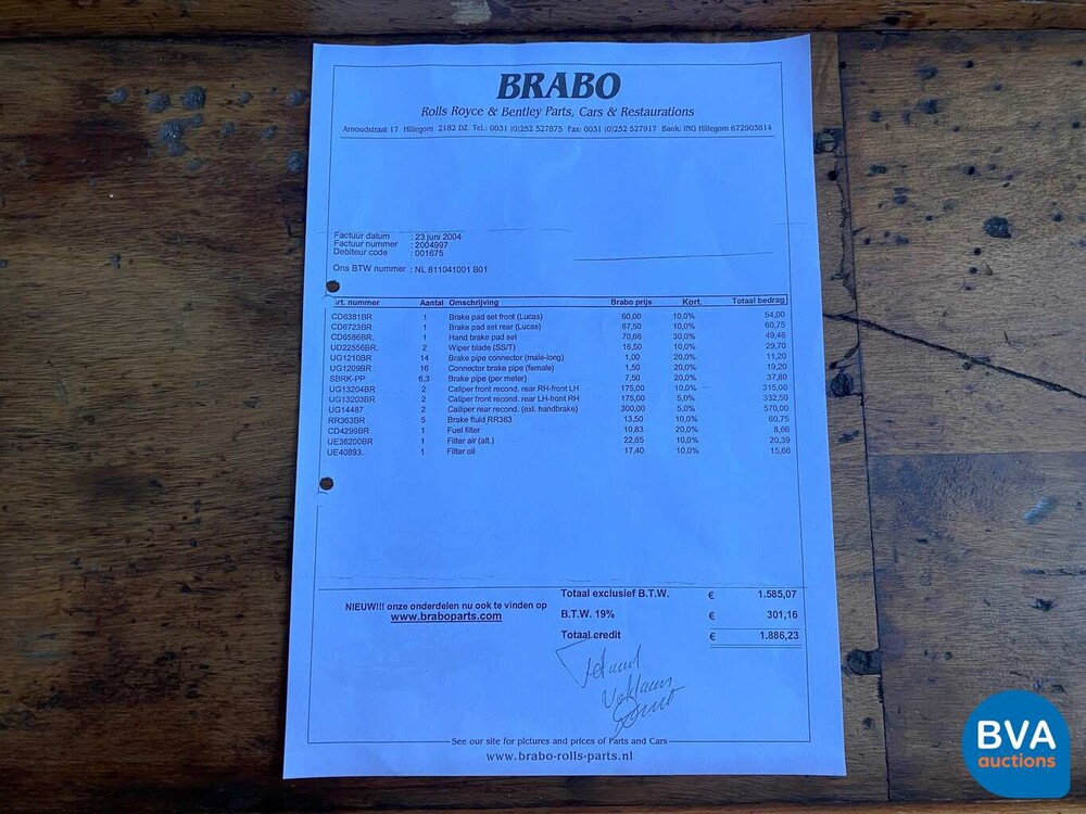 Bentley T2 T-Serie 6.8 V8 Original NL 1979, DH-03-GJ.